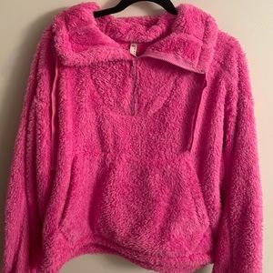 fp movement fuzzy zip up